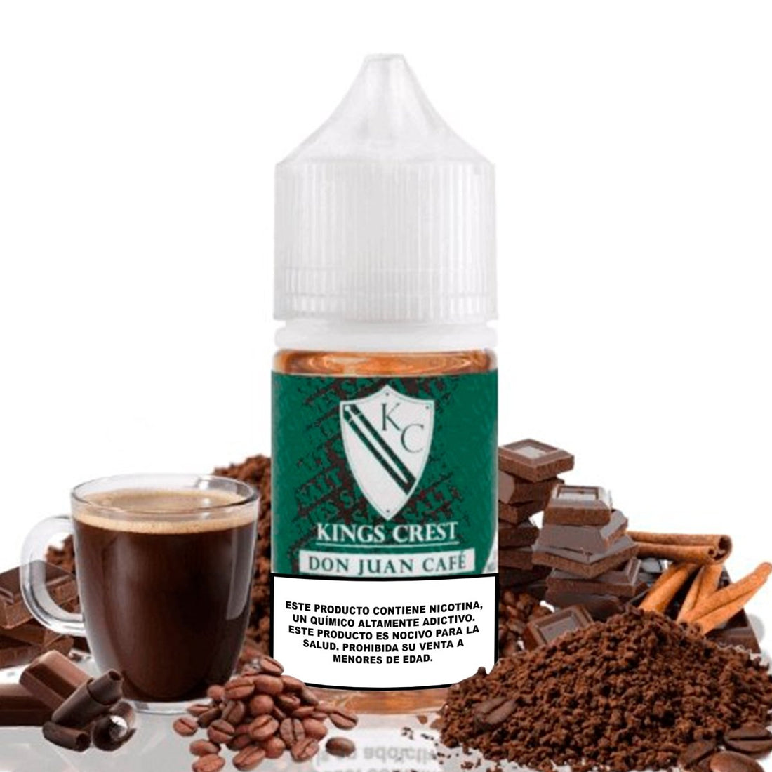 Don Juan Cafe Salts - Sales de Nicotina - Kings Crest | SN - KK - DJC - 35