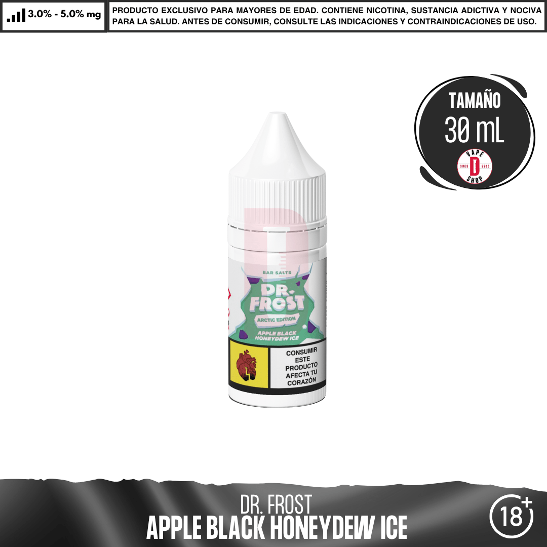 Dr Frost - Apple Black Honey Dew Ice - Salts - Sales de Nicotina - Dr Frost | SN-DF-AE-BS-AH-30