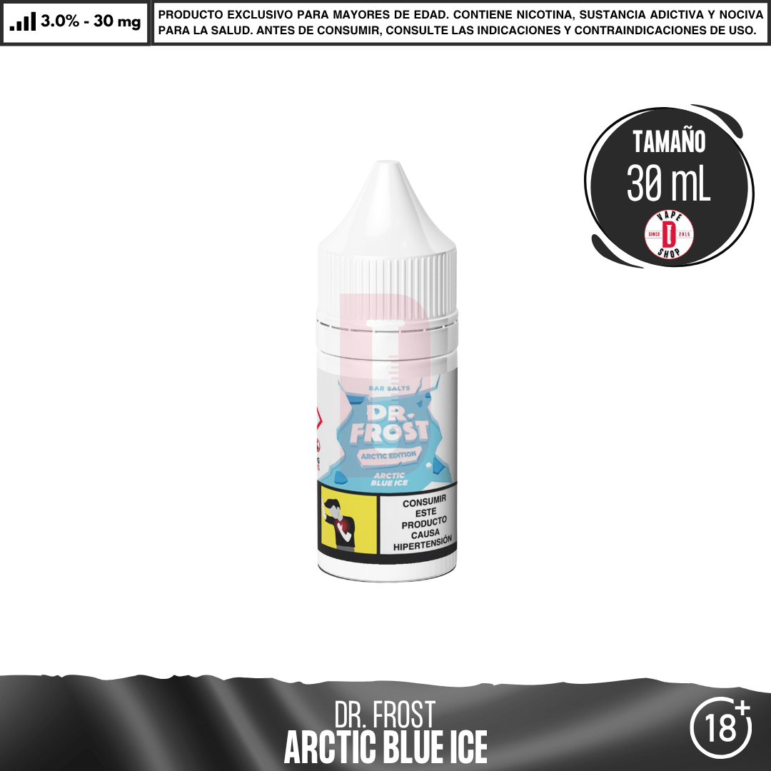 Dr Frost - Arctic Blue Ice - Salts - Sales de Nicotina - Dr Frost | SN-DF-AE-BS-AB-30