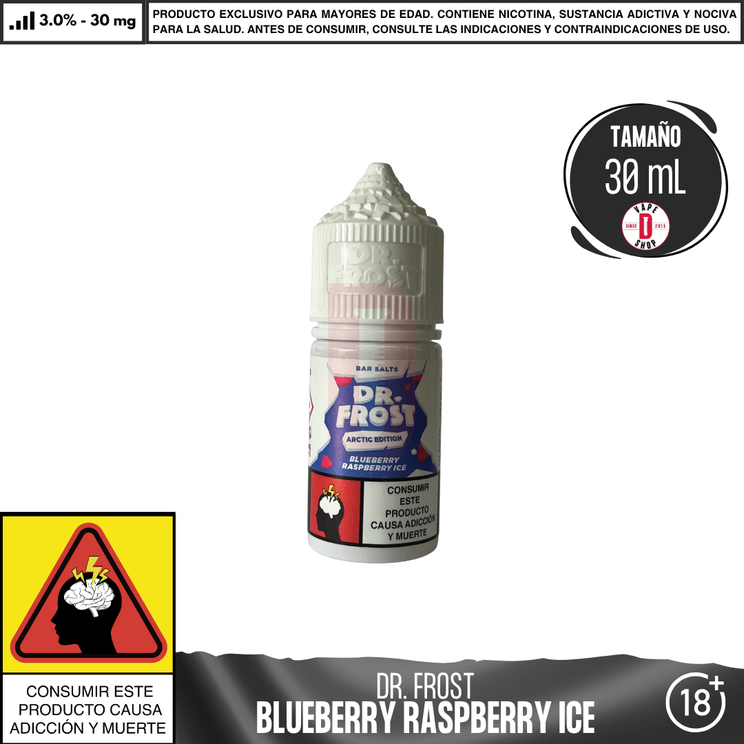 Dr Frost – Arctic Edition – Bar Salts - Sales de Nicotina - Dr Frost | SN - DF - AE - BS - BR - 30