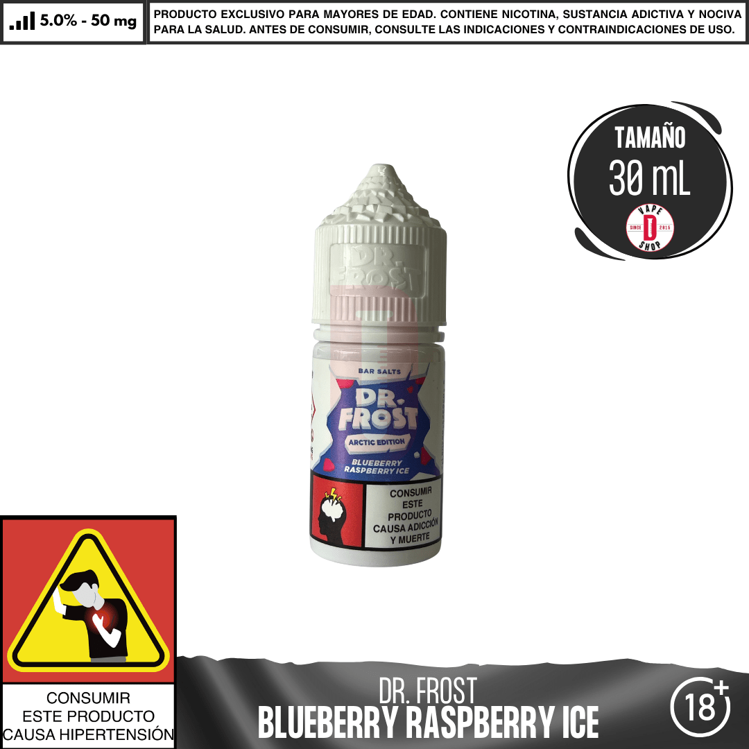 Dr Frost – Arctic Edition – Bar Salts - Sales de Nicotina - Dr Frost | SN - DF - AE - BS - BR - 50