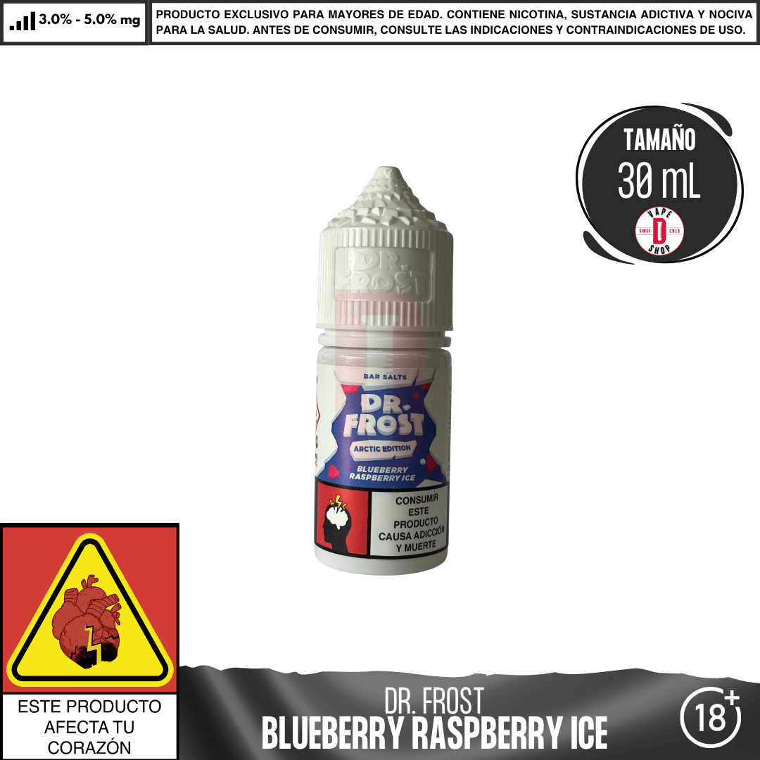 Dr Frost – Arctic Edition – Bar Salts - Sales de Nicotina - Dr Frost | SN - DF - AE - BS - AB - 50
