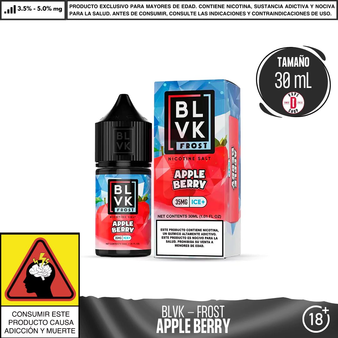 Frost Apple Berry Salts - Sales de Nicotina - BLVK | SN - BLVK - FRO - APB - 35