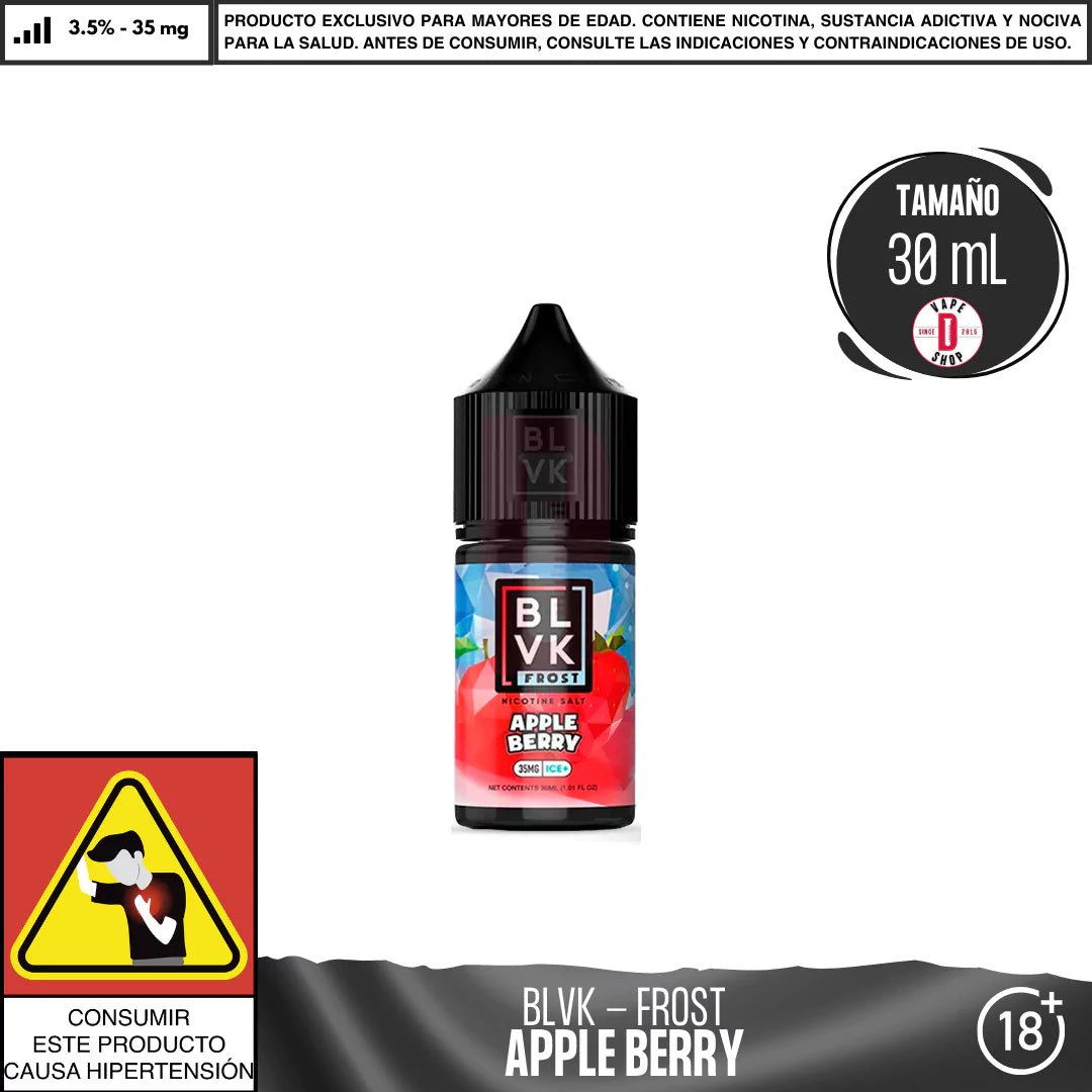 Frost Apple Berry Salts - Sales de Nicotina - BLVK | SN - BLVK - FRO - APB - 35