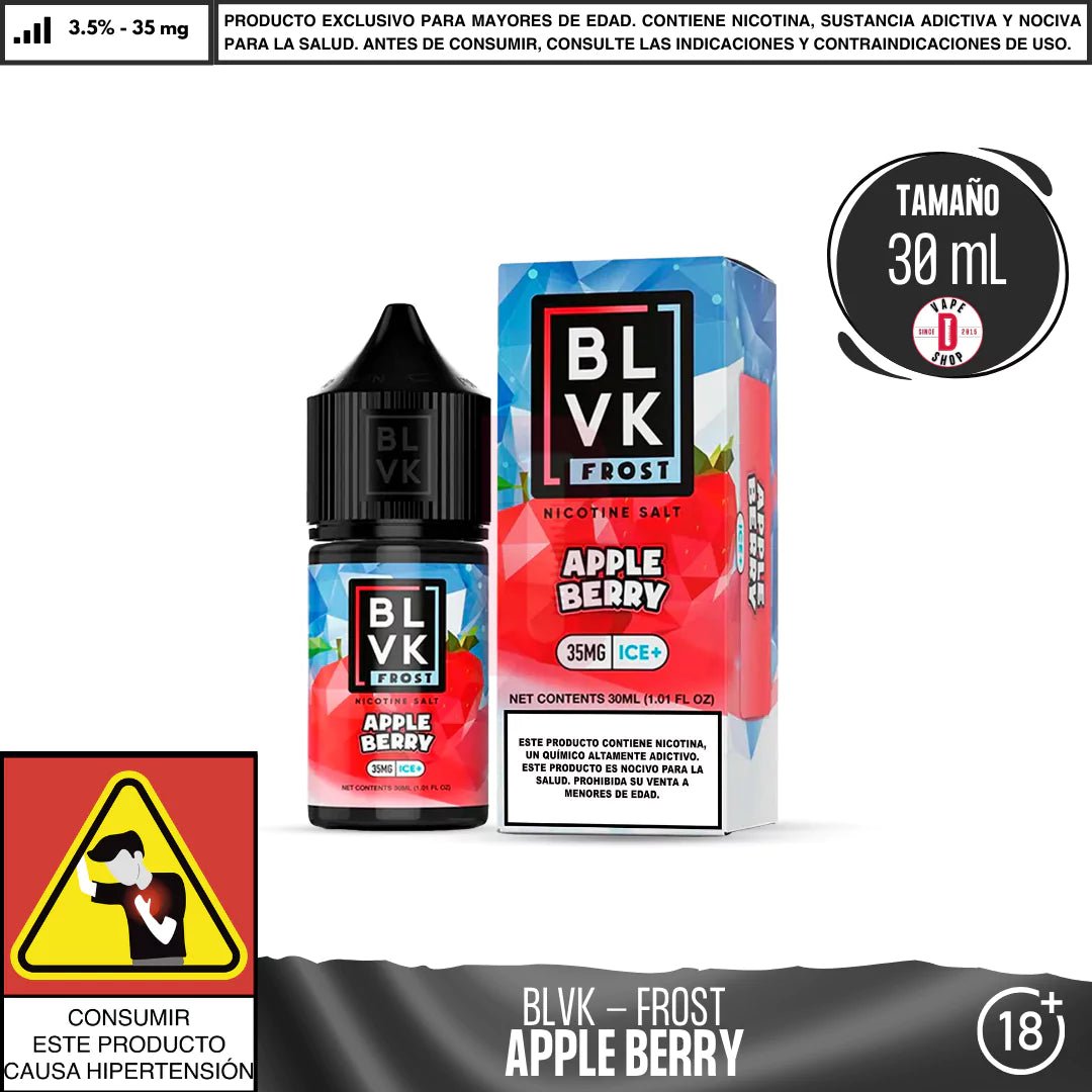 Frost Apple Berry Salts - Sales de Nicotina - BLVK | SN - BLVK - FRO - APB - 35