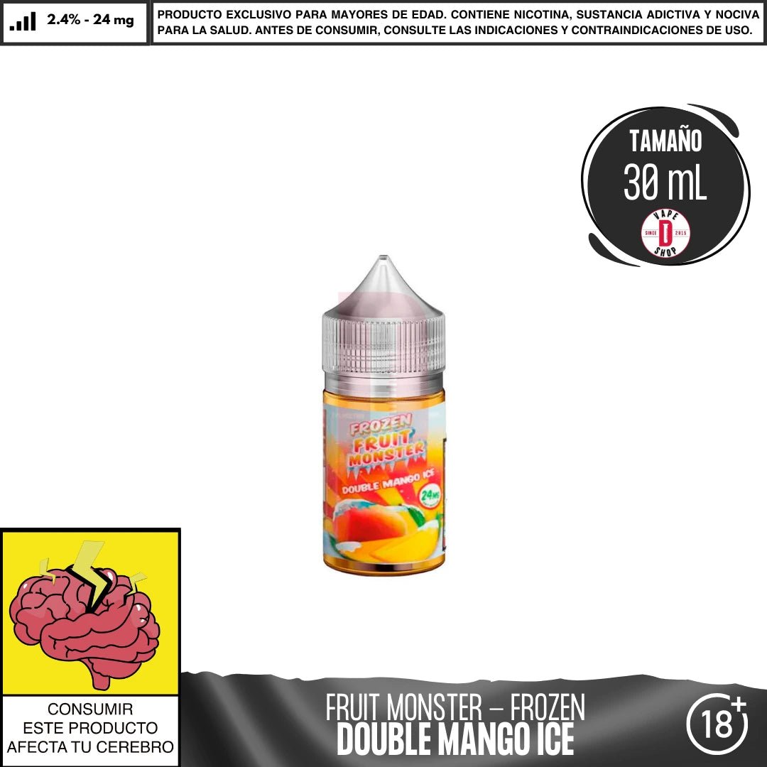 Frozen Fruit Monster Double Mango Ice Salts - Sales de Nicotina - Monsterlabs | SN - ML - FFM - DMI - 24
