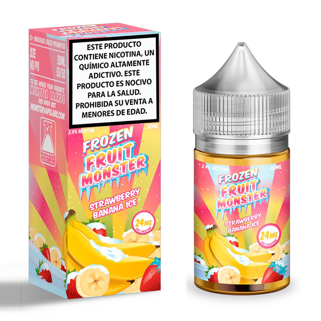 Frozen Fruit Monster Strawberry Banana Ice Salts - Sales de Nicotina - Monsterlabs | SN - ML - FFM - SB - 24