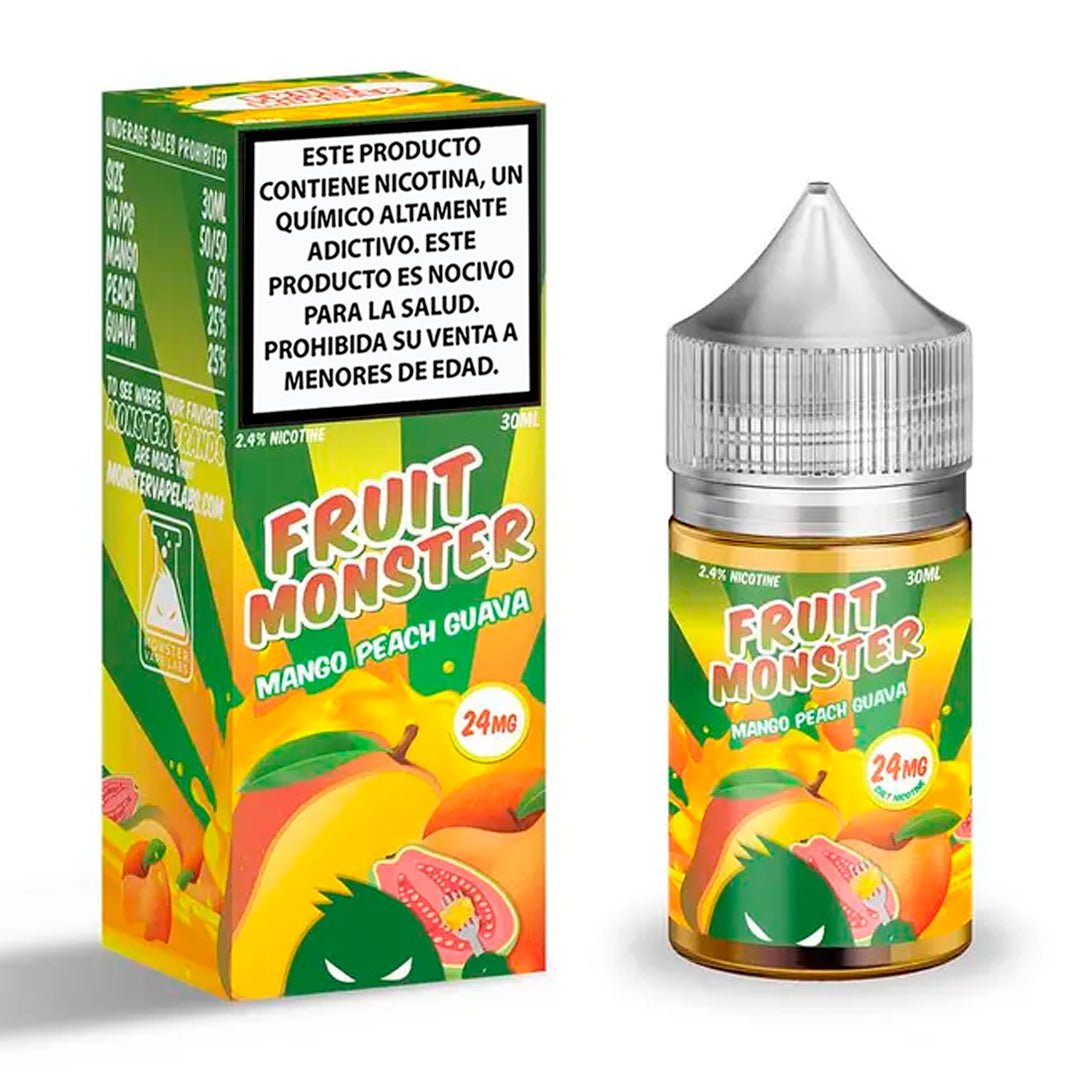 Fruit Monster Mango Peach Guava Salts - Sales de Nicotina - Monsterlabs | SN - ML - FM - MPG - 24