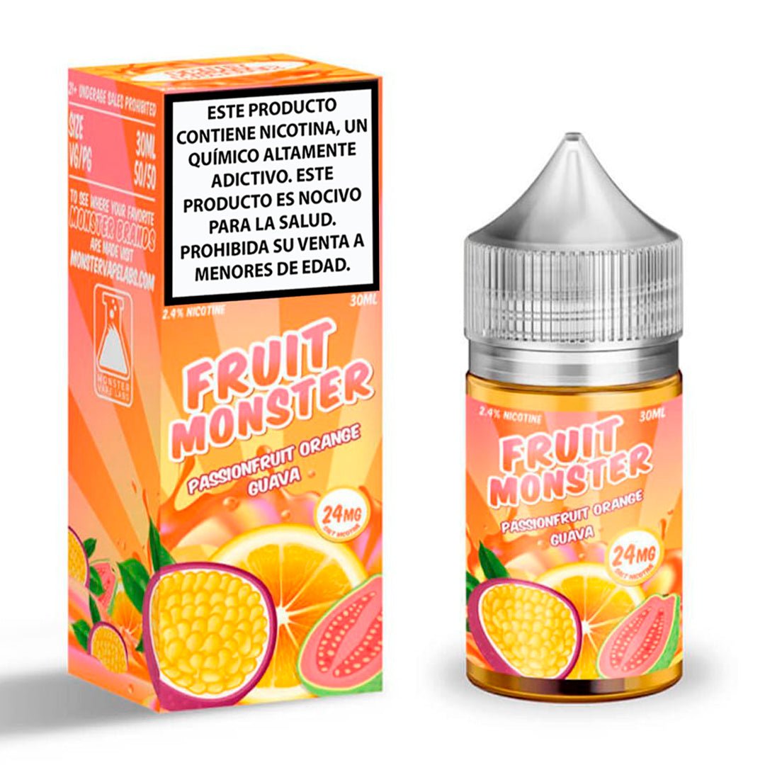 Fruit Monster Passionfruit Orange Guava Salts - Sales de Nicotina - Monsterlabs | SN - ML - FM - POG - 24