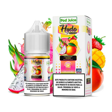 Hyde Strawberry Mango Dragonfruit Salts - Sales de Nicotina - Pod Juice | SN - PJ - HYDE - SMD - 35