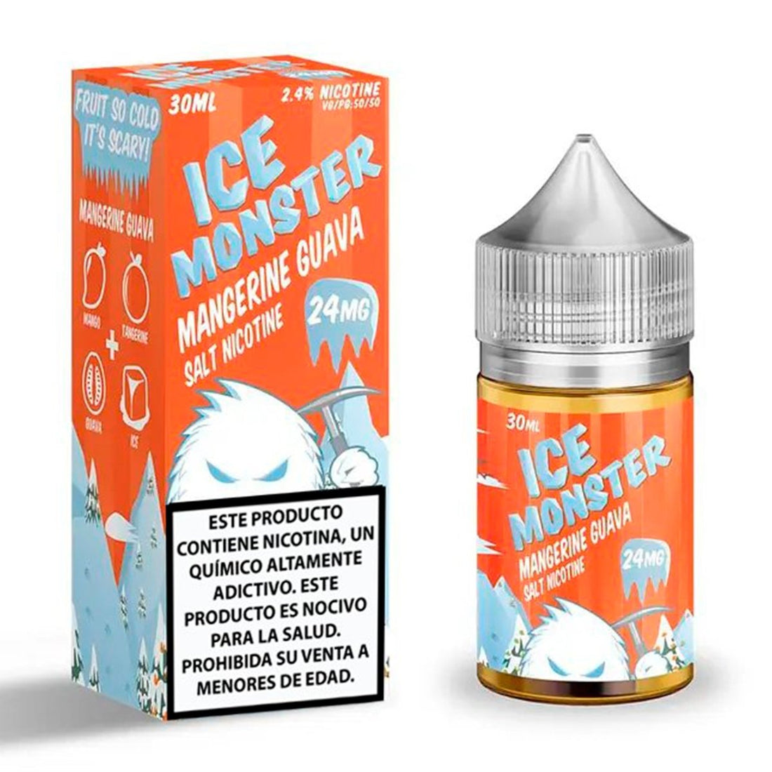 Ice Monster Mangerine Guava Salts - Sales de Nicotina - Monsterlabs | SN - ML - IM - MG - 24