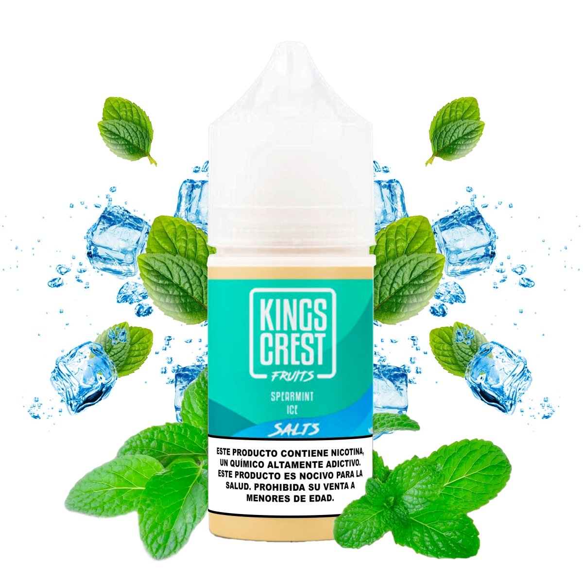 Kings Crest - Fruits Spearmint Ice Salts - Sales de Nicotina - Kings Crest | SN - KK - FSPMI - 35