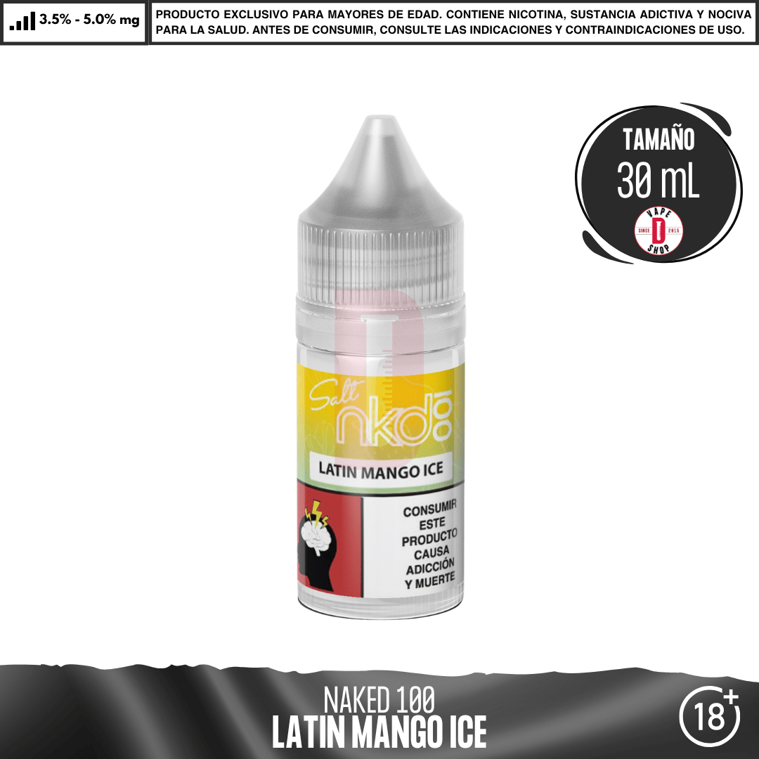 Latin Mango Ice Salts - Sales de Nicotina - Naked 100 | SN-NA1-LMI-35