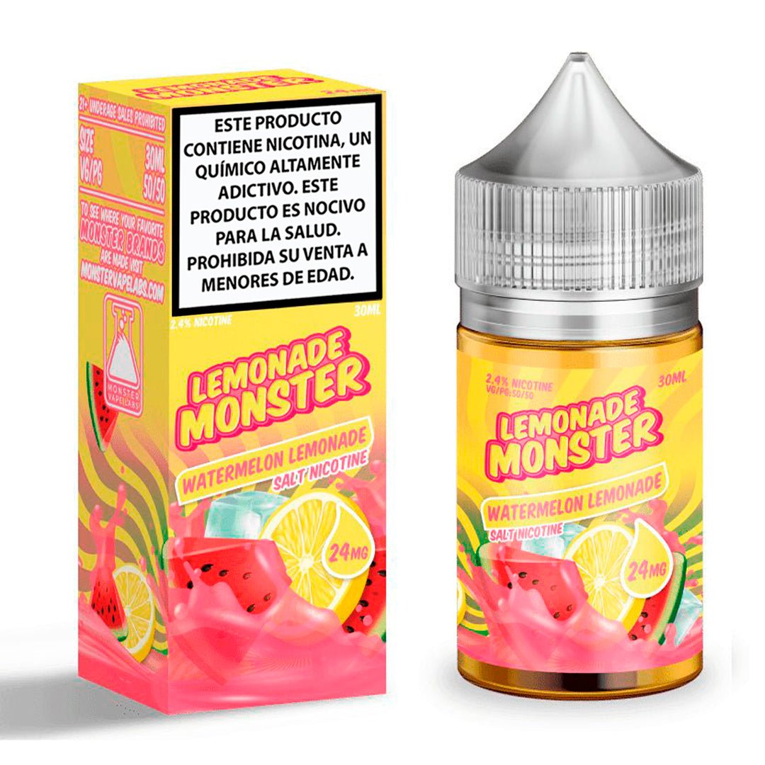 Lemonade Monster Watermelon Salts - Sales de Nicotina - Monsterlabs | SN - ML - LM - WL - 24