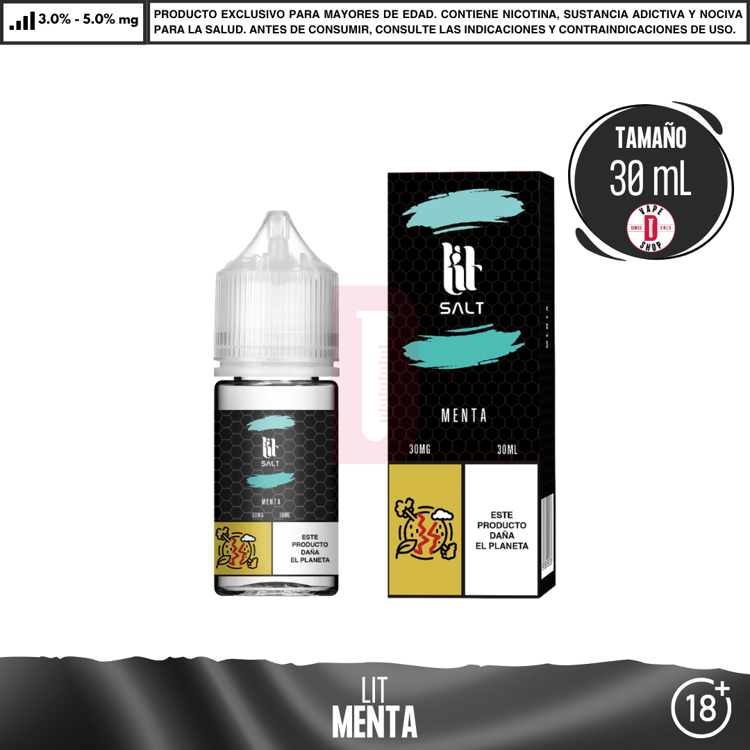 Lit Salts - 9 Sabores Frutales - Sales de Nicotina - Lit Vapes | SN-LIT-MAR-50