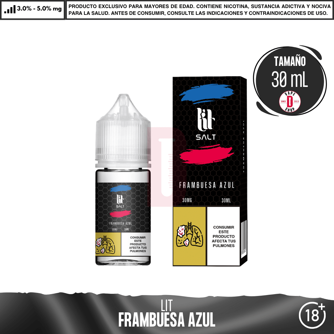 Lit Salts - 9 Sabores Frutales - Sales de Nicotina - Lit Vapes | SN-LIT-ARA-30