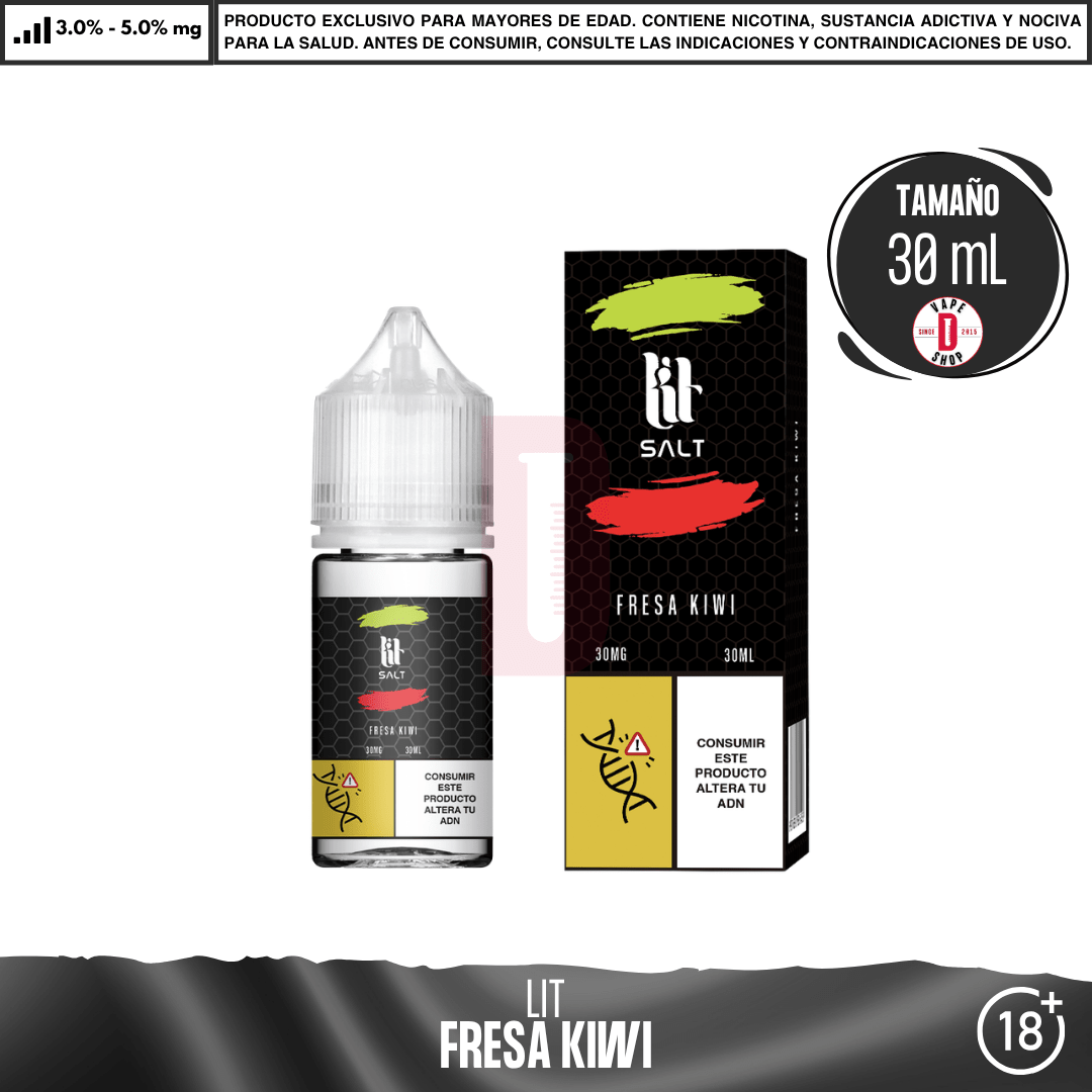 Lit Salts - 9 Sabores Frutales - Sales de Nicotina - Lit Vapes | SN-LIT-FRA-50