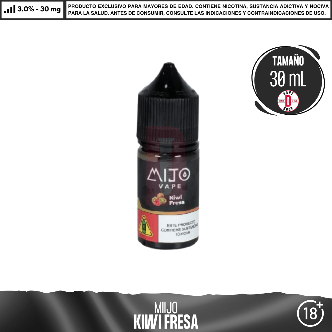 Mijo Salts - 9 Sabores Frutales - Sales de Nicotina - Mijo | SN-MIJ-KIF-30