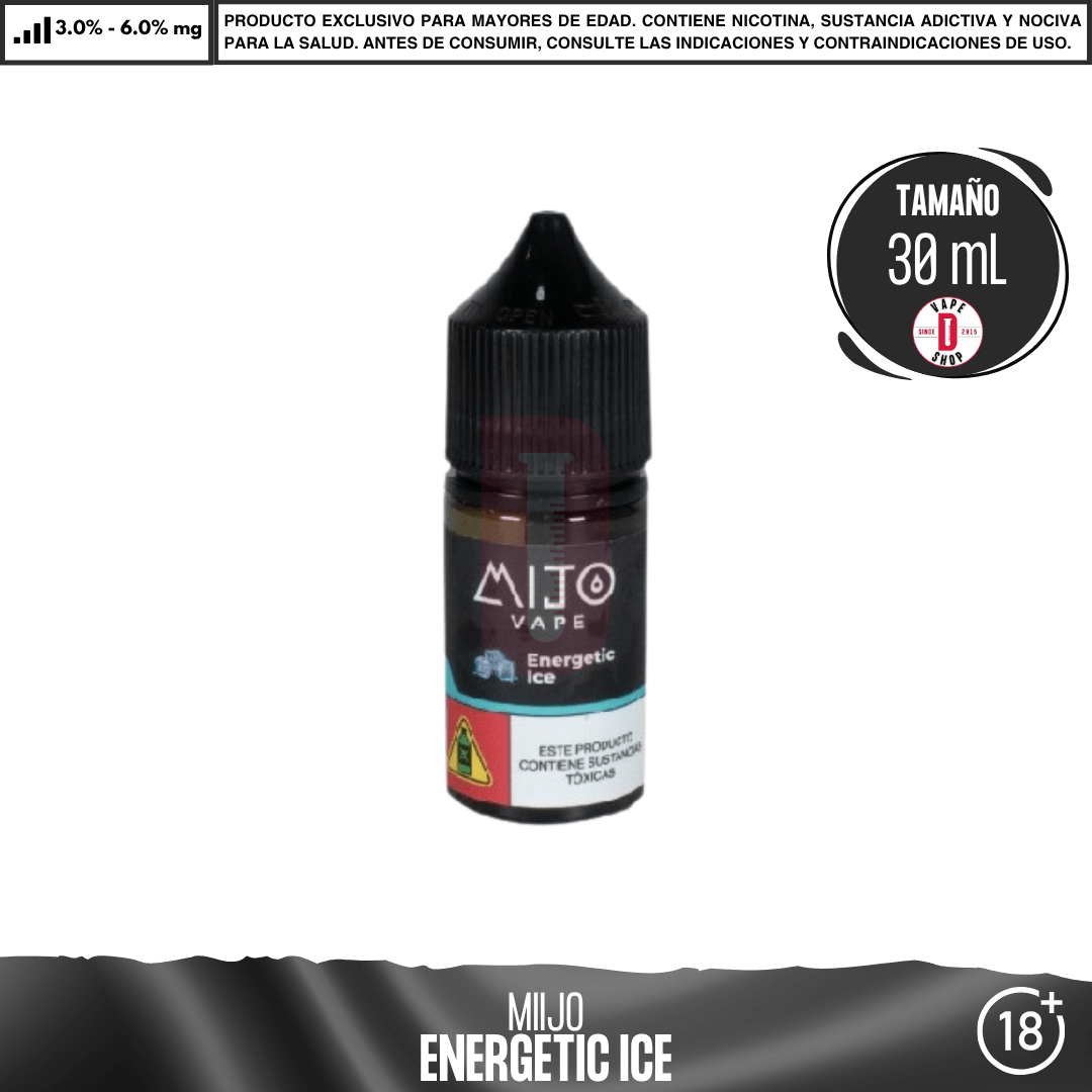 Mijo Salts - 9 Sabores Frutales - Sales de Nicotina - Mijo | SN-MIJ-FRS-60