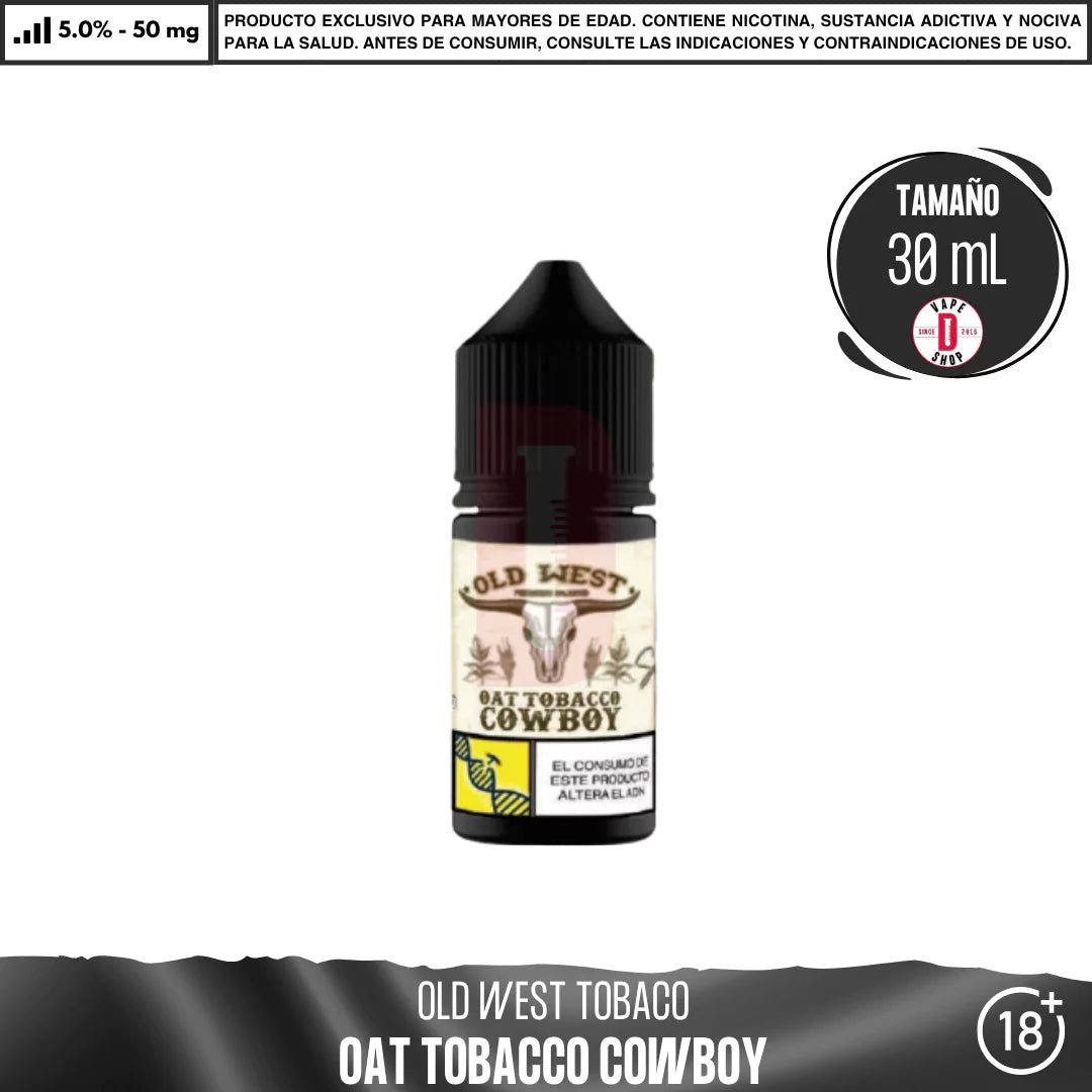 Old West Tobacos - Sales de Nicotina - Sales de Nicotina - Old West | SN - OW - COM - 50