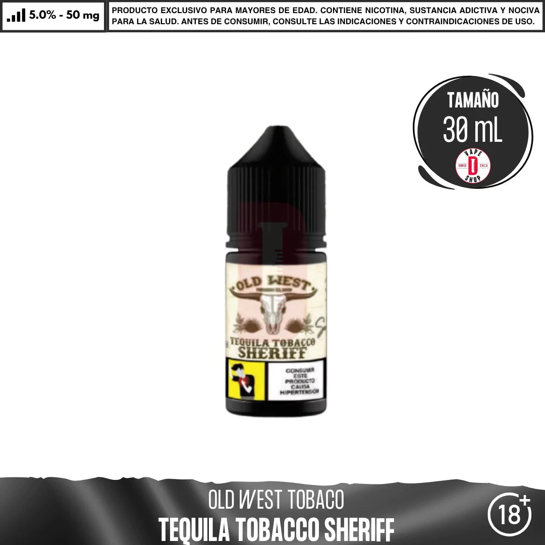 Old West Tobacos - Sales de Nicotina - Sales de Nicotina - Old West | SN - OW - SHE - 50