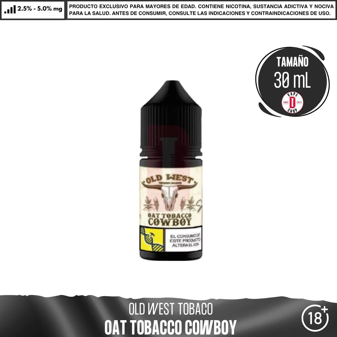 Old West Tobacos - Sales de Nicotina - Sales de Nicotina - Old West | SN - OW - ML - 50