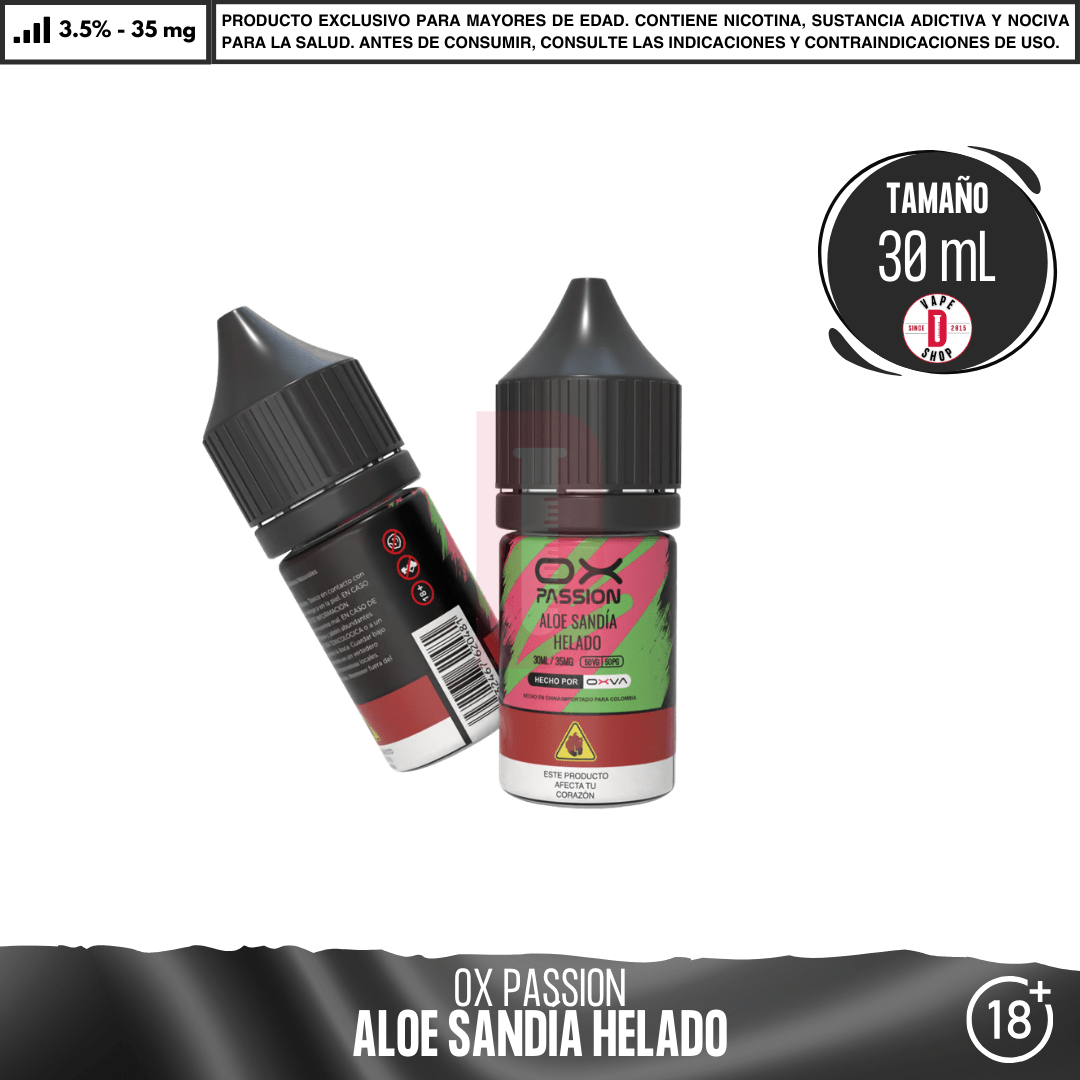 OX Passion - Sales de Nicotina