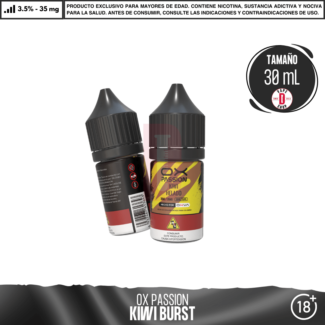 OX Passion - Sales de Nicotina - Sales de Nicotina - OX Passion | SN-OXP-KB-35