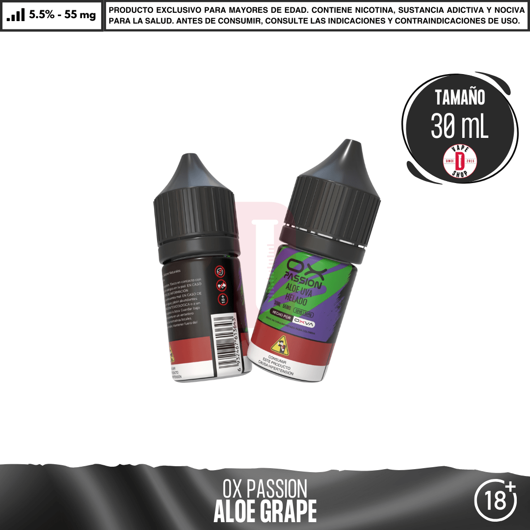OX Passion - Sales de Nicotina - Sales de Nicotina - OX Passion | SN-OXP-AG-55