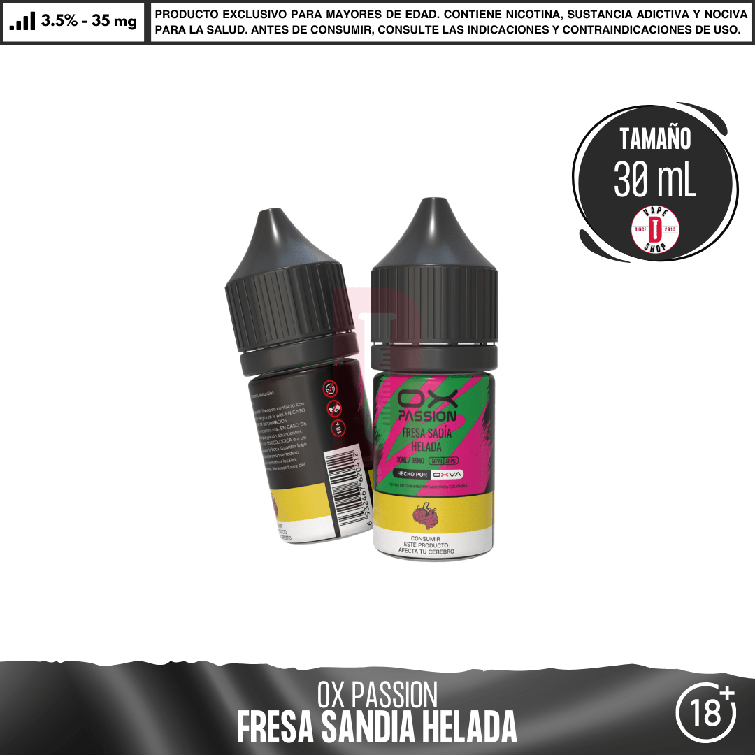 OX Passion - Sales de Nicotina