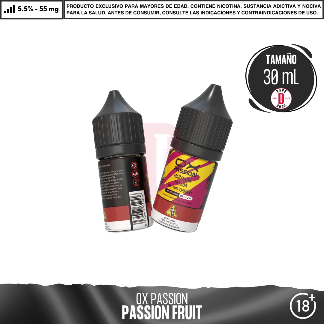 OX Passion - Sales de Nicotina - Sales de Nicotina - OX Passion | SN-OXP-PA-55