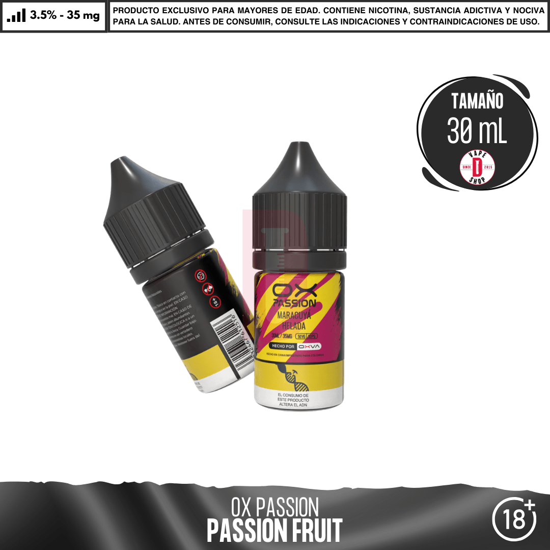 OX Passion - Sales de Nicotina - Sales de Nicotina - OX Passion | SN-OXP-PA-35