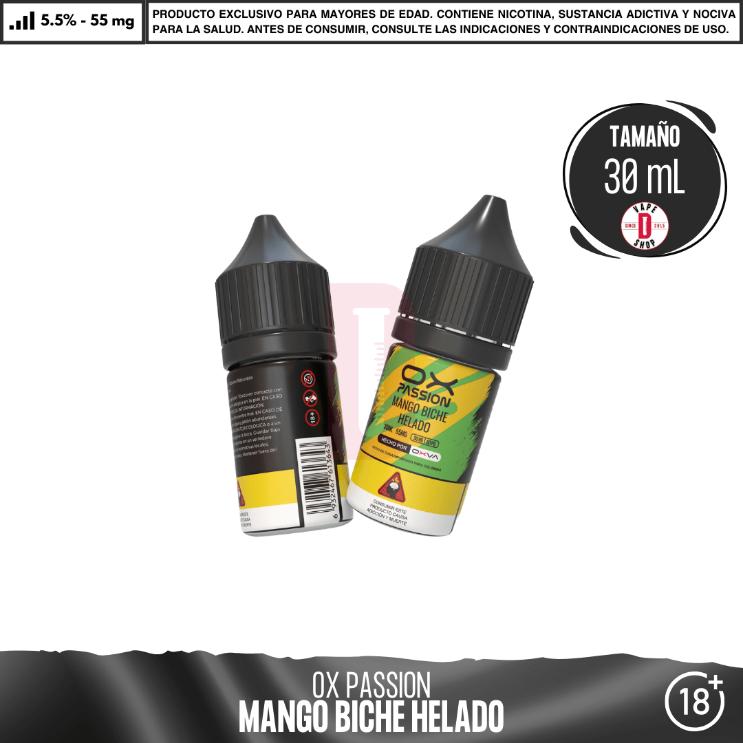 OX Passion - Sales de Nicotina