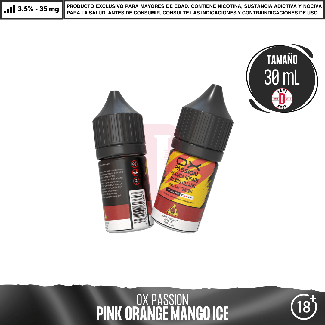 OX Passion - Sales de Nicotina - Sales de Nicotina - OX Passion | SN-OXP-POM-35