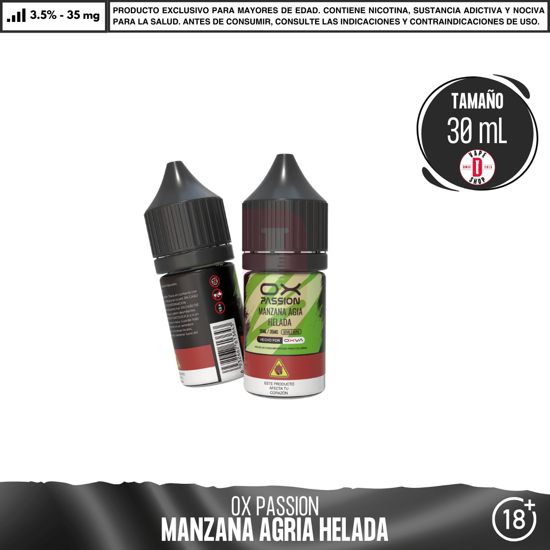 OX Passion - Sales de Nicotina