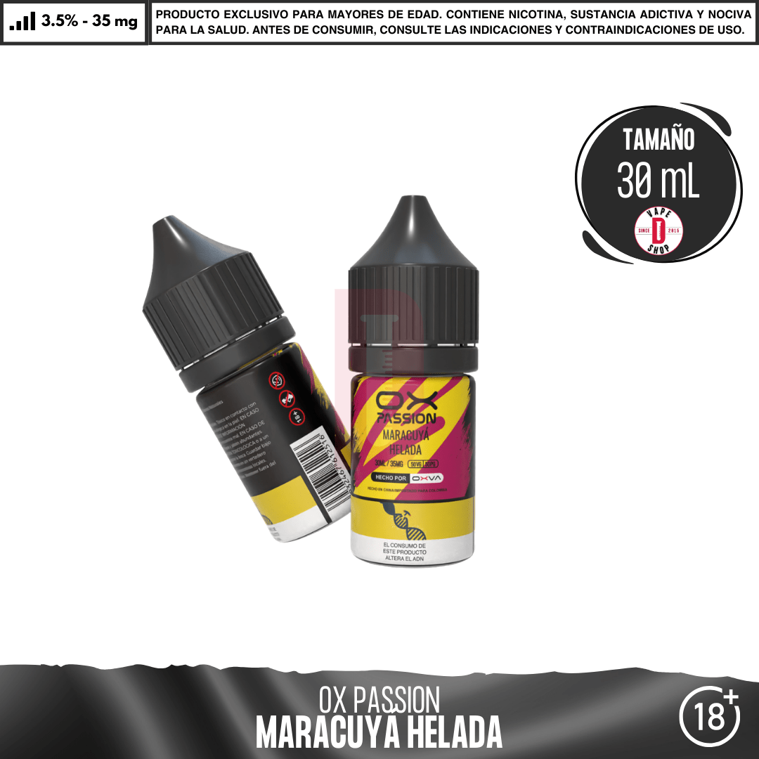 OX Passion - Sales de Nicotina