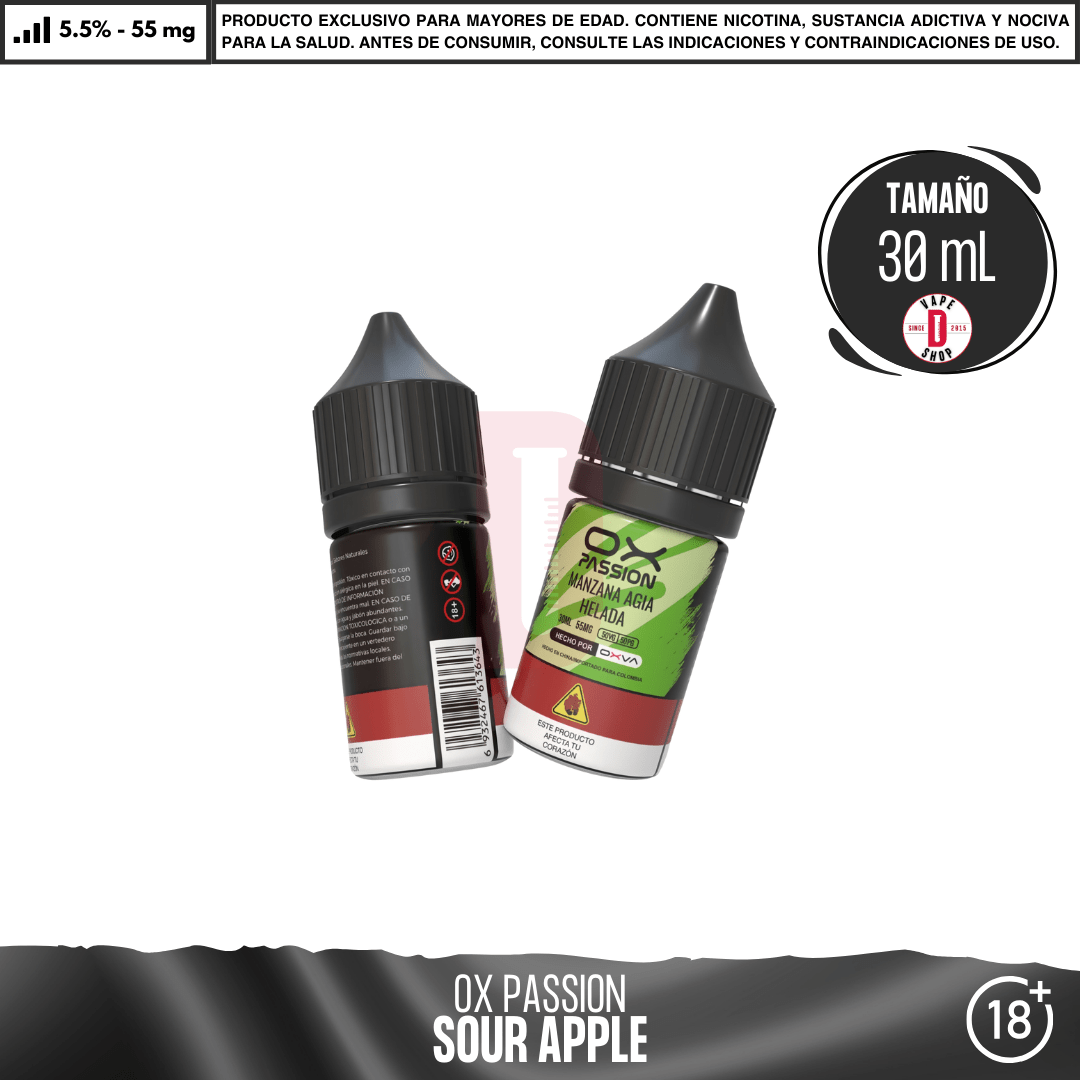 OX Passion - Sales de Nicotina - Sales de Nicotina - OX Passion | SN-OXP-SA-55