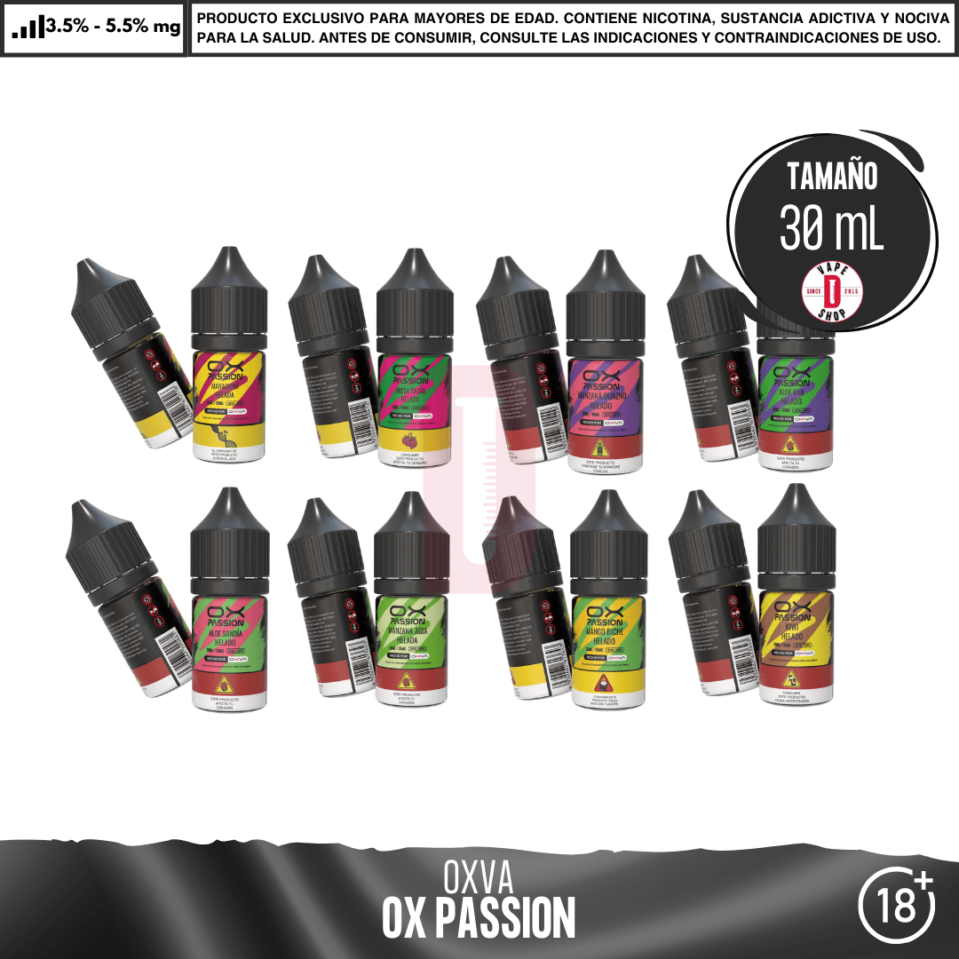 OX Passion - Sales de Nicotina