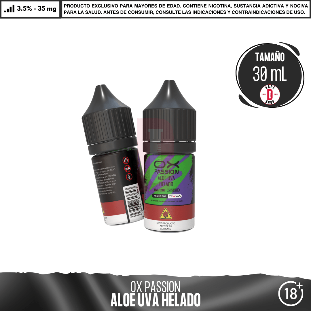 OX Passion - Sales de Nicotina