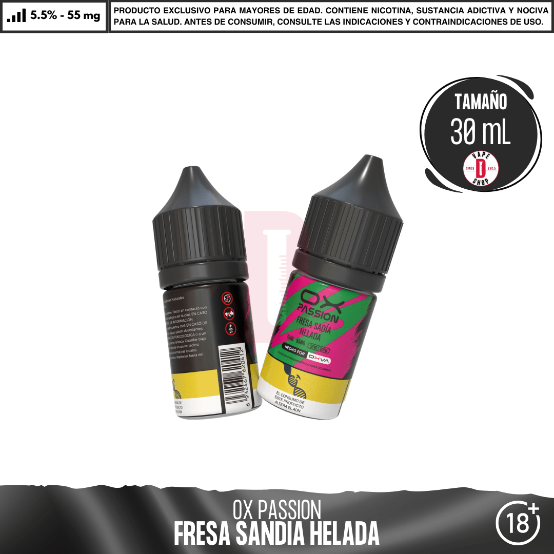 OX Passion - Sales de Nicotina