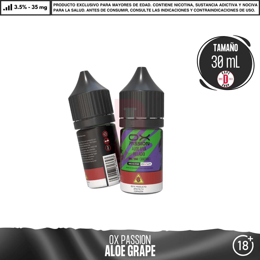 OX Passion - Sales de Nicotina - Sales de Nicotina - OX Passion | SN-OXP-AG-35