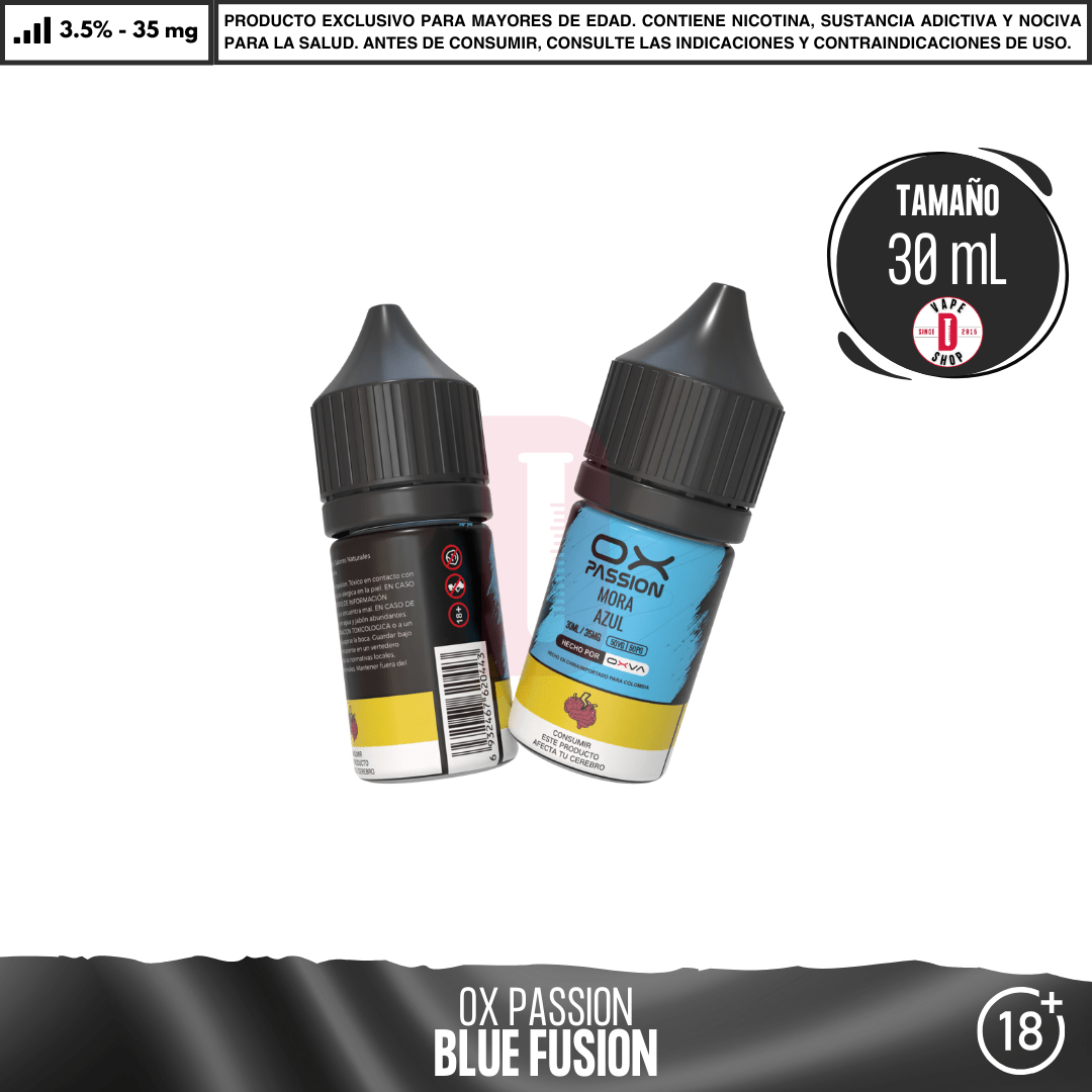 OX Passion - Sales de Nicotina - Sales de Nicotina - OX Passion | SN-OXP-BF-35