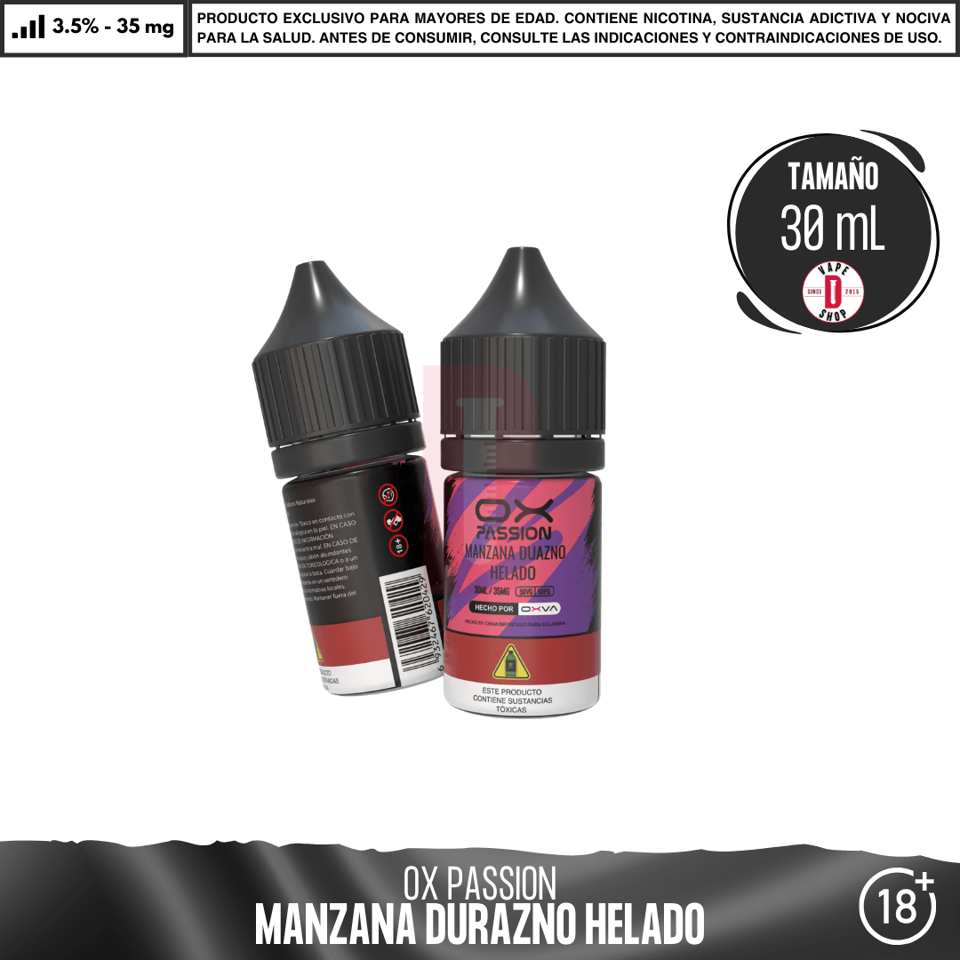 OX Passion - Sales de Nicotina