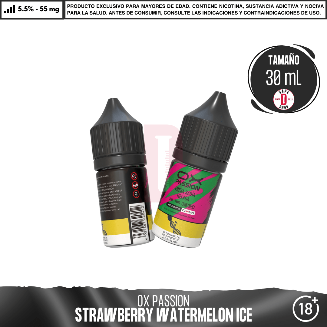 OX Passion - Sales de Nicotina - Sales de Nicotina - OX Passion | SN-OXP-SW-55