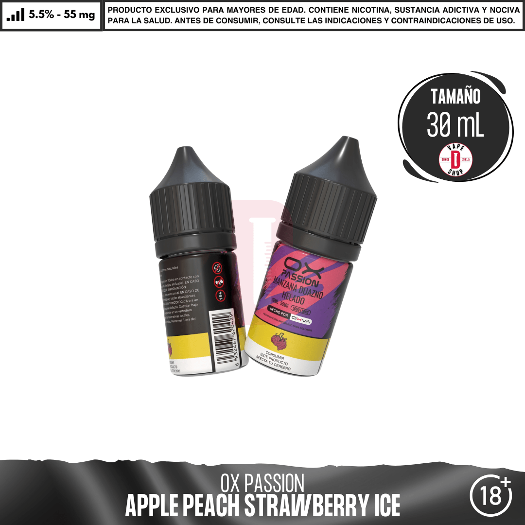 OX Passion - Sales de Nicotina - Sales de Nicotina - OX Passion | SN-OXP-AP-55