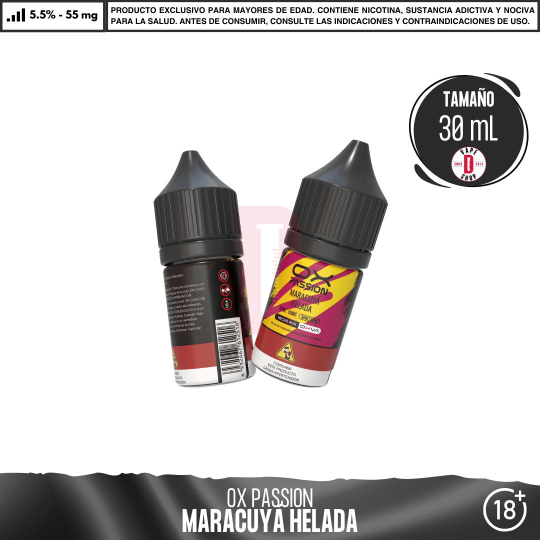 OX Passion - Sales de Nicotina