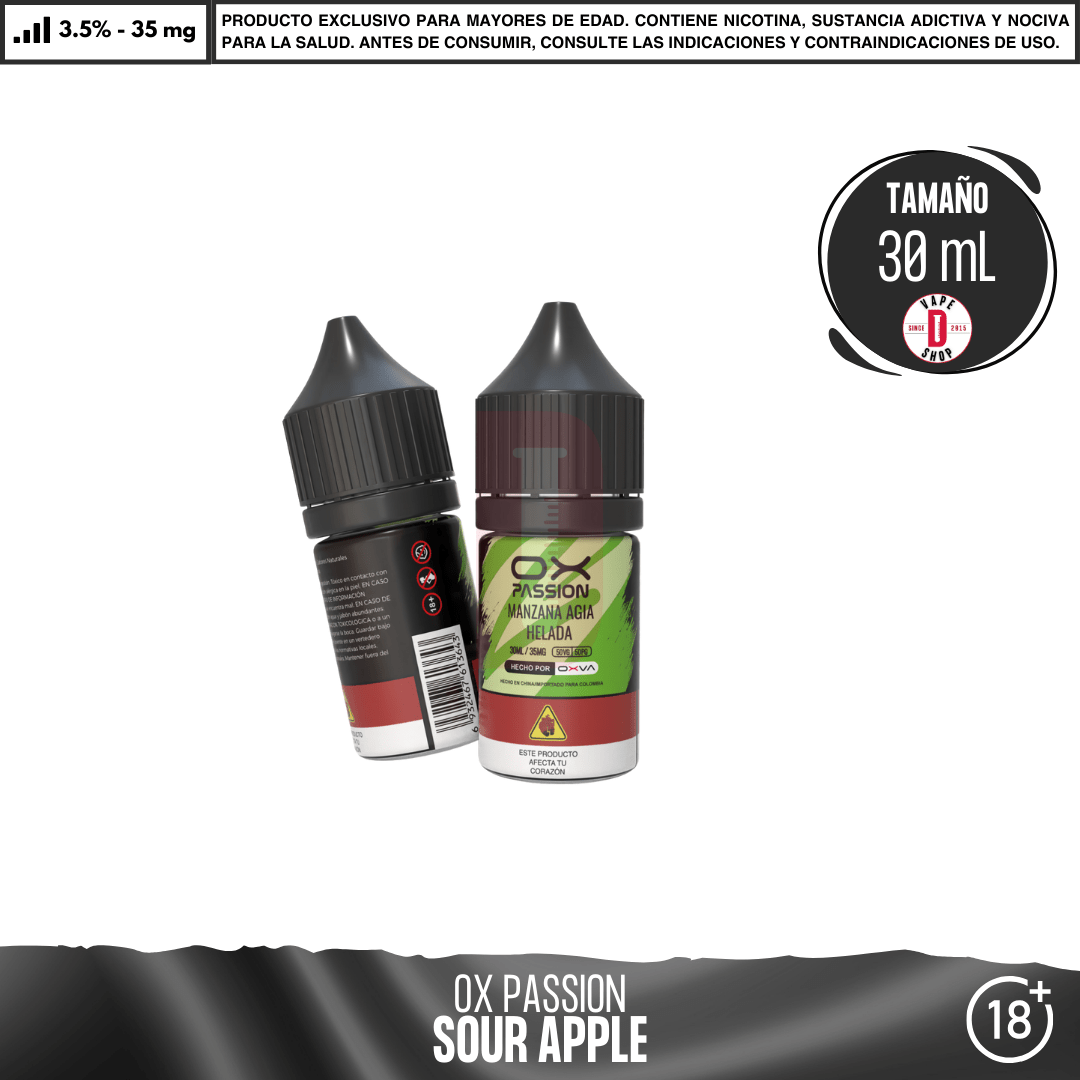OX Passion - Sales de Nicotina - Sales de Nicotina - OX Passion | SN-OXP-SA-35