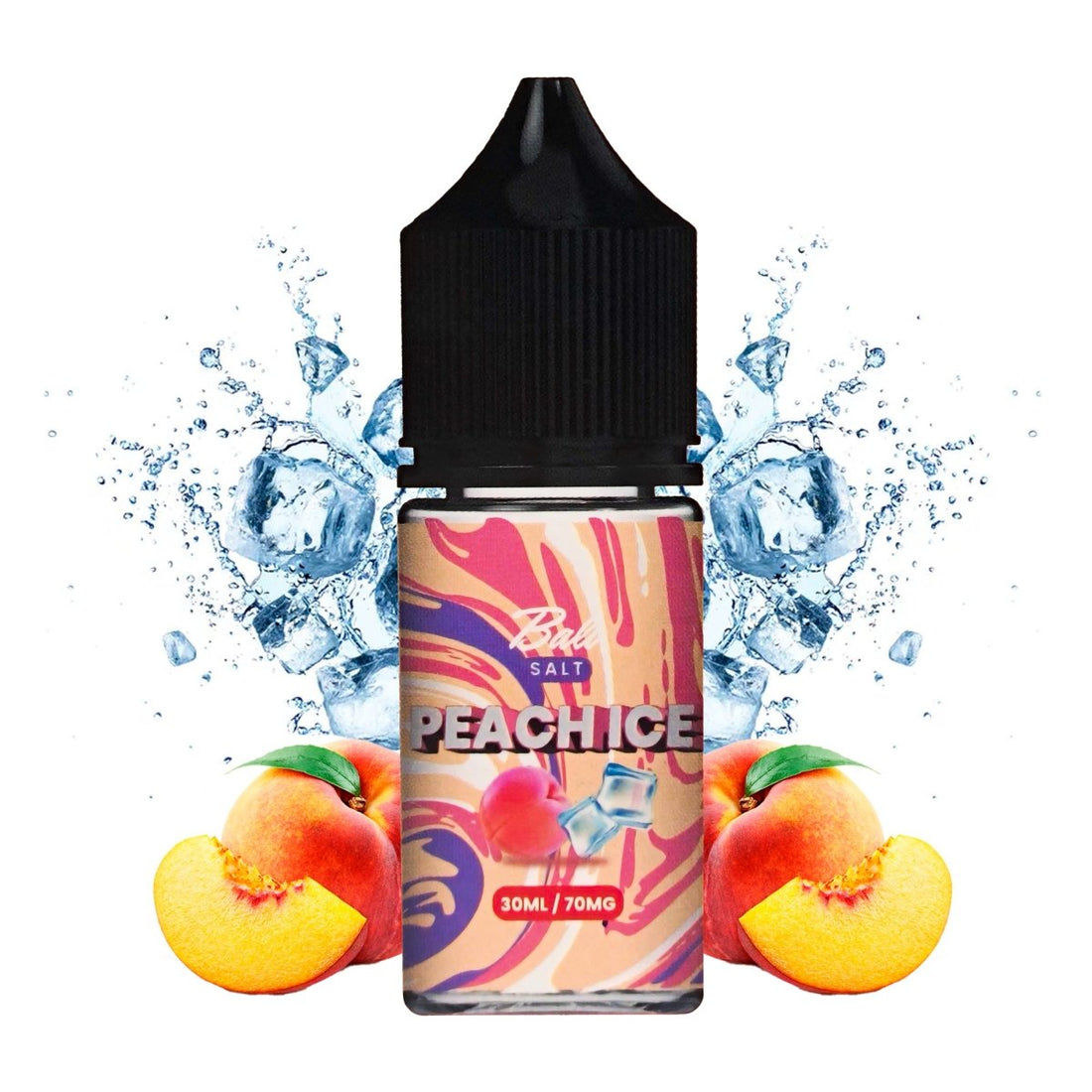 Peach Ice Salts - Sales de Nicotina - Bali | SN - BAL - PEI - 70