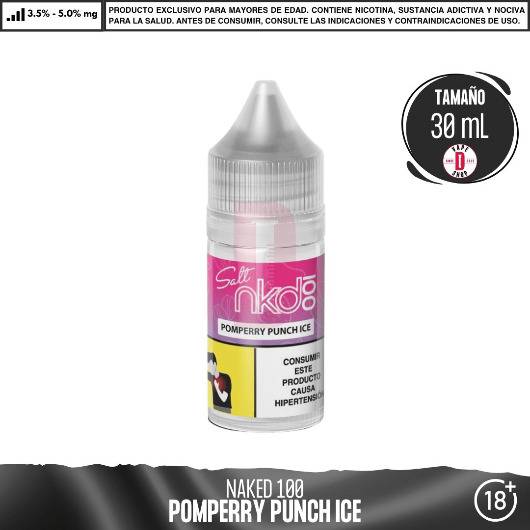 Pomberry Punch Salts - Sales de Nicotina - Naked 100 | SN-NA1-POP-35