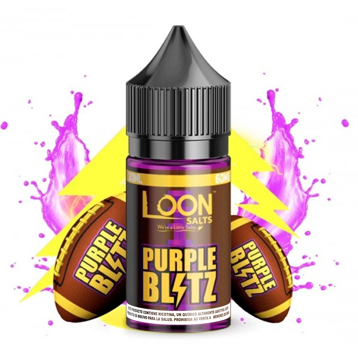 Purple Blitz Salts - Sales de Nicotina - Loon | SN - LO - PUB - 60